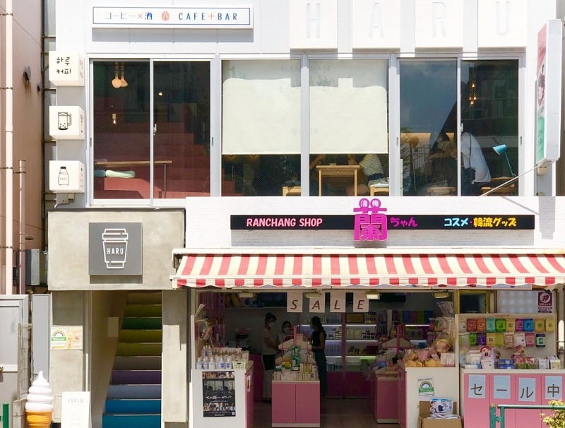 新大久保コリアンタウンマップ カフェ HARU COFFEE & BAR （旧店名：MUI MUI）